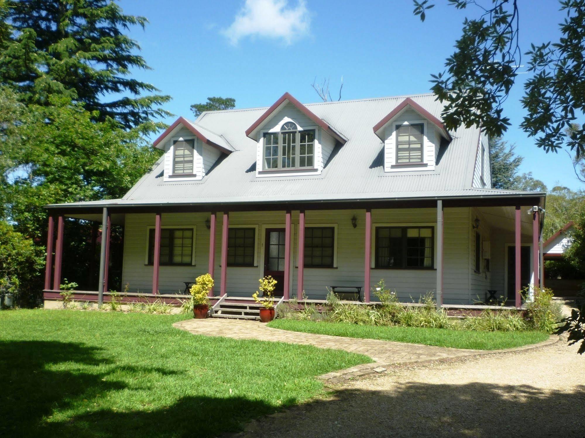 Whispering Pines Cottages Wentworth Falls Buitenkant foto